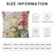 Qinduosi  Spring Pillow Covers Set of ,Floral Butterfly Decorations Seasonal Summer Farmhouse Pillow Case Decor for Sofa Couch AA