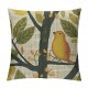 Qinduosi  Summer Throw Pillow Case Cute Woodland Animals, Trees, Mushrooms and Berries Kids Pillow Cushion Cover Decorative Waist Home Decorations