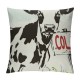 Cow Pillow Covers , Cow Western Farmhouse Decor, Farm Animal Decor, Cow Farm Gifts for Women, Funny Cow Pillow Cases, Easily Distracted by Cows Reversible Throw Pillow Covers