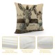 Qinduosi  Western Highland Cow Throw Pillow Covers Farmhouse Goat Donkey Pillow Covers inch Lovely Sheep Cushion Case Spring Decorations for Home Room Couch