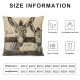 Qinduosi  Western Highland Cow Throw Pillow Covers Farmhouse Goat Donkey Pillow Covers inch Lovely Sheep Cushion Case Spring Decorations for Home Room Couch