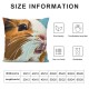 Qinduosi Guinea Pig Throw Pillow Covers Set of Inch,Rodent Animal Mouse Cartoon Lovely Head Portrait Furry Comic Pillowcases for Bed Standard Size Decorative Couch Living Room Office Outdoor