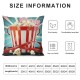 PHYHOO Movie Theater Decor Throw Pillow Covers for Bed Sofa, Movie Film Themed Decorative Pillow Covers, Vintage Cinema Style Pillow Covers, Clapboard Cushion Cases