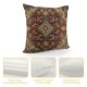 Boho Throw Pillow Covers , Retro Exotic Pillow Covers, Vintage Bohemian Cushion Covers, Inspired Decorative Pillow Covers