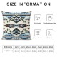 Bohemian Cushion Covers Set Boho Throw Pillow Covers Pillow Covers for Kids Child Exotic Tribe Triangleative Pillow Covers Nordic