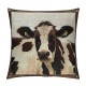 PHYHOO Farmhouse Pillow Covers Cow Print Cushion Covers, Throw Pillow Covers Farm Animals Bedroom Decor , Gifts for Women,Waterproof