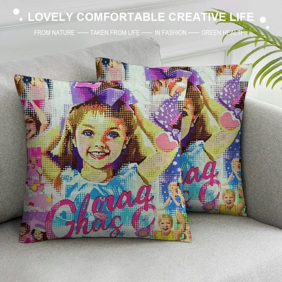 PHYHOO  Square Pillow Cases Cheerleading Throw Pillow Covers for Girls Teens Cheer Team Gifts Pillow Covers Watercolor Sequins Butterfly Cushion Cases Soft