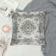 Bohemian Pillow Covers, &amp; Throw Pillow Covers, Distressed Cushion Cases,Ethnic Decorative Pillowcases, Paisley Flower Cushion Covers