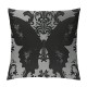 Dark Grey Throw Pillow Cover Pillow Cover Vintage Floral Cushion Cover for Adult Teens Decorative Pillow Cover,Bedroom Decor