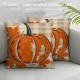 PHYHOO Autumn Pumpkin Pillow Covers Farmhouse Decorations Love Throw Pillow Case Cushion Cover