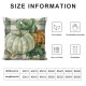 Fall Pumpkin Pillow Covers Watercolor Pumpkin Gray Buffalo Plaid Farmhouse Throw Pillow Cases Autumn Thanksgiving Gather Decoration for Home Decor Cushion Covers