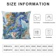 Throw Pillow Covers, Printed Decorative Square Pillow Cases, Coastal Ocean Life Pillow Covers For Home Outdoors Bed Sofa, Coral Cushion Covers, Blue White