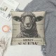 PHYHOO Vintage Farmhouse Animal Pillow Covers Retro Farmer's Market Truck Poultry Farm Home Décor Throw Pillow Case Cushion Cover