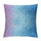 Colorful Glitter Throw Pillow Covers ,Girly Turquoise Teal Blue Pink Pastel Pillow Covers Trendy Cushion Covers for Women Decorative Pillow Covers for Living Room