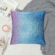 Colorful Glitter Throw Pillow Covers ,Girly Turquoise Teal Blue Pink Pastel Pillow Covers Trendy Cushion Covers for Women Decorative Pillow Covers for Living Room