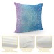 Colorful Glitter Throw Pillow Covers ,Girly Turquoise Teal Blue Pink Pastel Pillow Covers Trendy Cushion Covers for Women Decorative Pillow Covers for Living Room