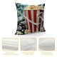 Movie Throw Pillow Covers Cushion Covers For Boys Girls,Retro Pillow Covers strip Printed Decorative Pillow Covers,Movie Home Decor