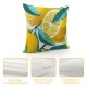 Throw Pillow Covers Fresh Yellow Lemon Fruit Design Square Pillowcase for Home Decor Sofa Car Bedroom Pillow case