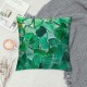 Throw Pillow Covers Colorful Beach Glass Sea Glass Green Design Square Pillowcase for Home Decor Sofa Car Bedroom Pillow case