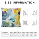 Watercolor Abstract Flower Throw Pillow Covers Floral Spring Seamless Pattern Art Painting Square Pillowcases for Home Decor Sofa Car Bedroom Pillow case