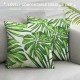 PHYHOO Throw Pillow Covers Palm Tree Tropical Leaf Square Pillowcase for Home Decor Sofa Car Bedroom Pillow case