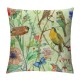 Throw Pillow Covers Vintage Colorful Flowers Birds Butterfly Floral Design Square Pillowcase for Home Decor Sofa Car Bedroom Pillow case