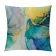 PHYHOO Marble Throw Pillow Covers Colorful Marble Texture Purple Green Blue Gold Foil Square Pillowcases for Home Decor Sofa Car Bedroom Pillow case