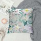 Throw Pillow Covers Watercolor Blue White Botanical Square Pillowcase for Home Decor Sofa Car Bedroom Pillow case