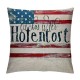 PHYHOO Independence Day Quotes Pillow Covers Patriotic Throw Pillow Cases Faith Family Freedom Farmhouse Decorative Cushion Covers for Sofa Couch Linen