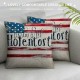 PHYHOO Independence Day Quotes Pillow Covers Patriotic Throw Pillow Cases Faith Family Freedom Farmhouse Decorative Cushion Covers for Sofa Couch Linen