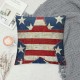 PHYHOO Pillow Covers Independence Day Decor Throw Pillows American Flag USA Patriotic Outdoor Cushion Cases for Couch Bed Decorations