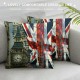 Throw Pillow Covers Flags Pattern with Design Square Pillowcase for Home Decor Sofa Car Bedroom Pillow case