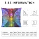 Throw Pillow Covers and Seven Color Soul Design Square Pillowcase for Home Decor Sofa Car Bedroom Pillow case