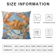 PHYHOO Throw Pillow Covers Vintage Beach Theme Coral Design Square Pillowcase for Home Decor Sofa Car Bedroom Pillow case