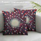 Throw Pillow Covers Patriotic Star Stripes US Flag Pattern Square Pillowcase for Home Decor Sofa Car Bedroom Pillow case