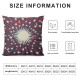 Throw Pillow Covers Patriotic Star Stripes US Flag Pattern Square Pillowcase for Home Decor Sofa Car Bedroom Pillow case