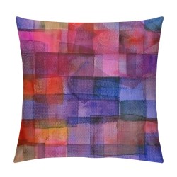 Throw Pillow Covers Colorful Square Square Pillowcases for Home Decor Sofa Car Bedroom Watercolor Aesthetic Creative Art Painting Pillow case