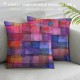 Throw Pillow Covers Colorful Square Square Pillowcases for Home Decor Sofa Car Bedroom Watercolor Aesthetic Creative Art Painting Pillow case