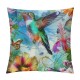 Colorful Ombre hummingbird Cushion Covers For Kids Teens Girls,Butterfly Floral bird Throw Pillow Covers,Spring Green Pillow Covers,Nature Rustic Wildlife Animal Decorative Pillow Covers