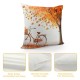 Throw Pillow Cover and Bicycle Fallen Leaves Autumn,Cushion Covers Pillowcase for Sofa Couch Bed Chair