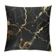 Black Marble Throw Pillow Covers Marbling Decorative Pillowcases Soft Cushion Covers for Sofa Couch Bed Home Decor