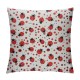 Coccinella Septempunctata Decorative Throw Pillow Cover Square Cushion Cases Printed Pillowcase for Couch Sofa Living Room