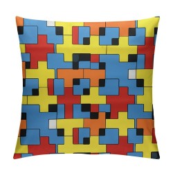 LJFABKY Puzzle Autism Awareness Decorative Throw Pillow Cover Square Cushion Cases Printed Pillowcase for Couch Sofa Living Room