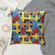 LJFABKY Puzzle Autism Awareness Decorative Throw Pillow Cover Square Cushion Cases Printed Pillowcase for Couch Sofa Living Room