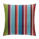 XINLUO Short Plush Pillowcase Colorful Stripe Square Pillow Case for Bedroom, Sofa, Car Decoration Both Sides